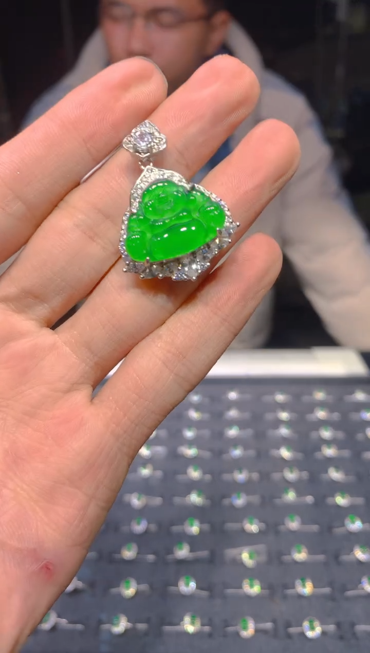 【闪购商品】定制翡翠未镶嵌50定制翡翠.多样性发货-发其一