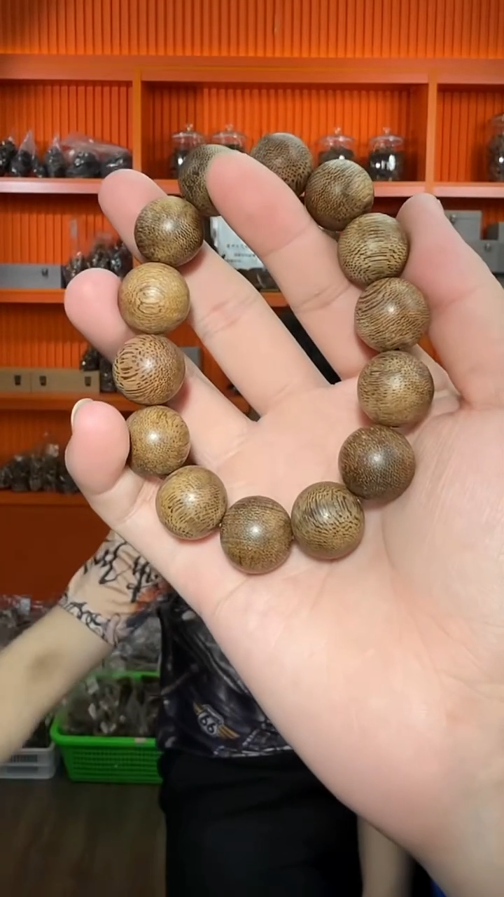 沉香手串447号尖峰岭单圈1.6多样性发一