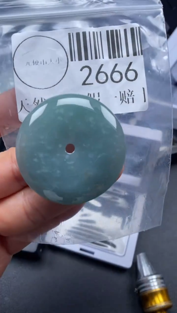 吊坠(不含链)未镶嵌翡翠2666