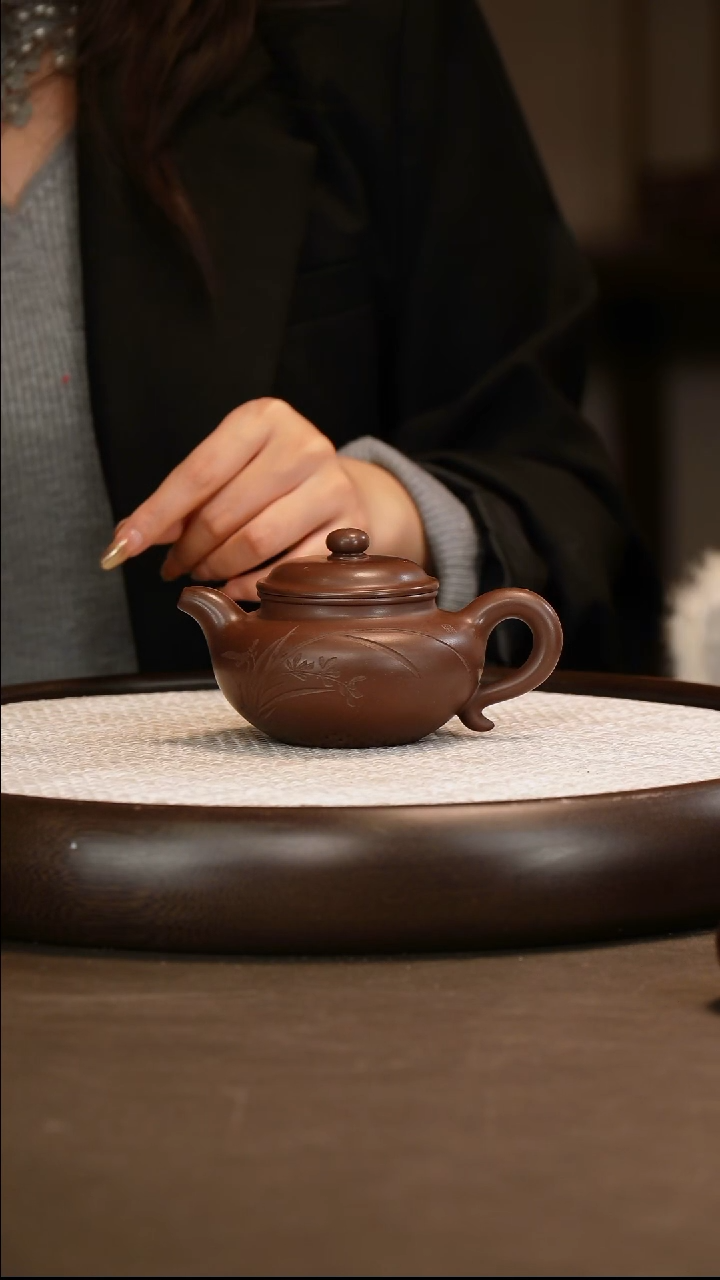 张彩萍 仿古 棠韵紫泥 260c/杯