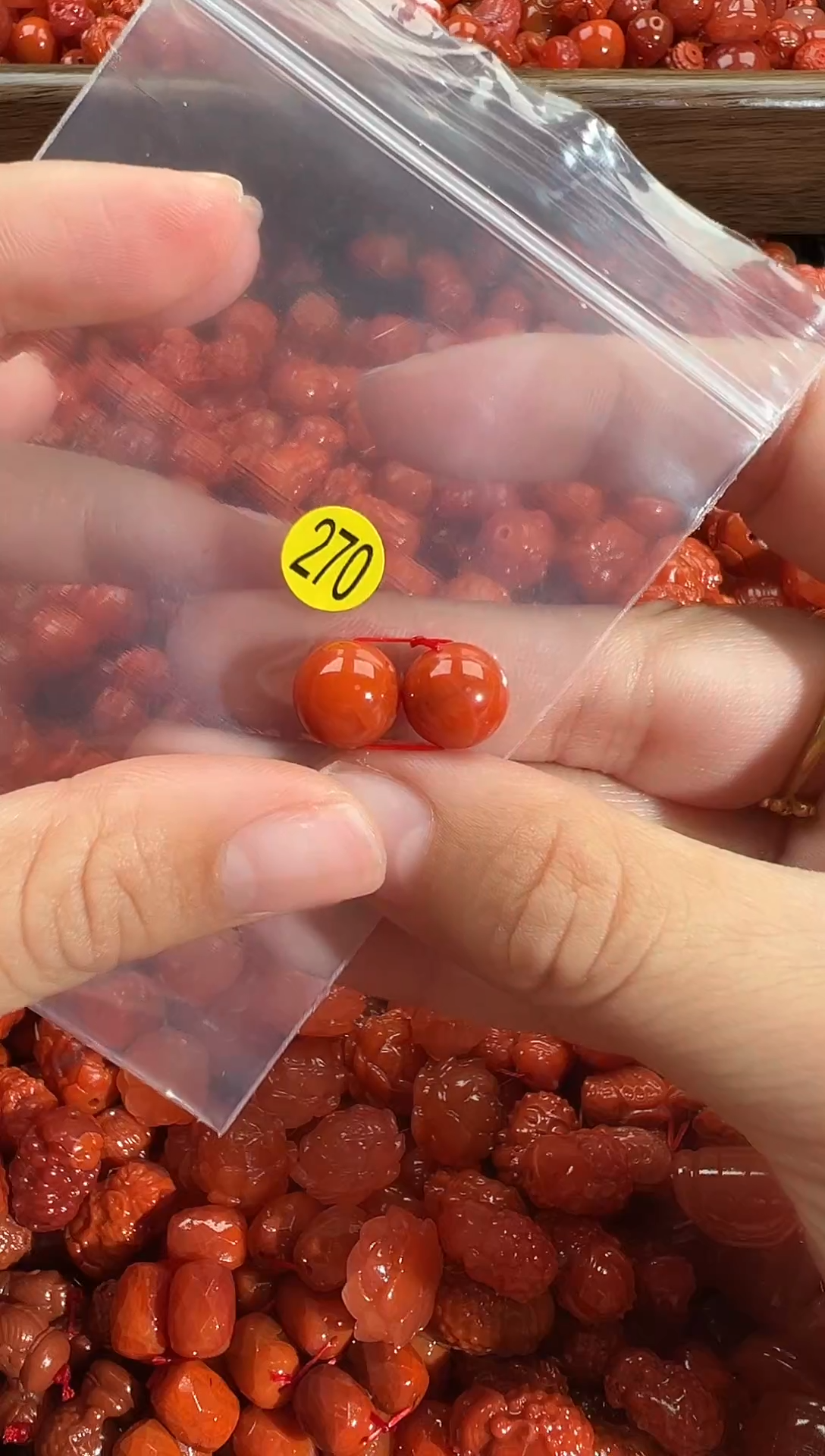 颈饰未镶嵌南红玛瑙1