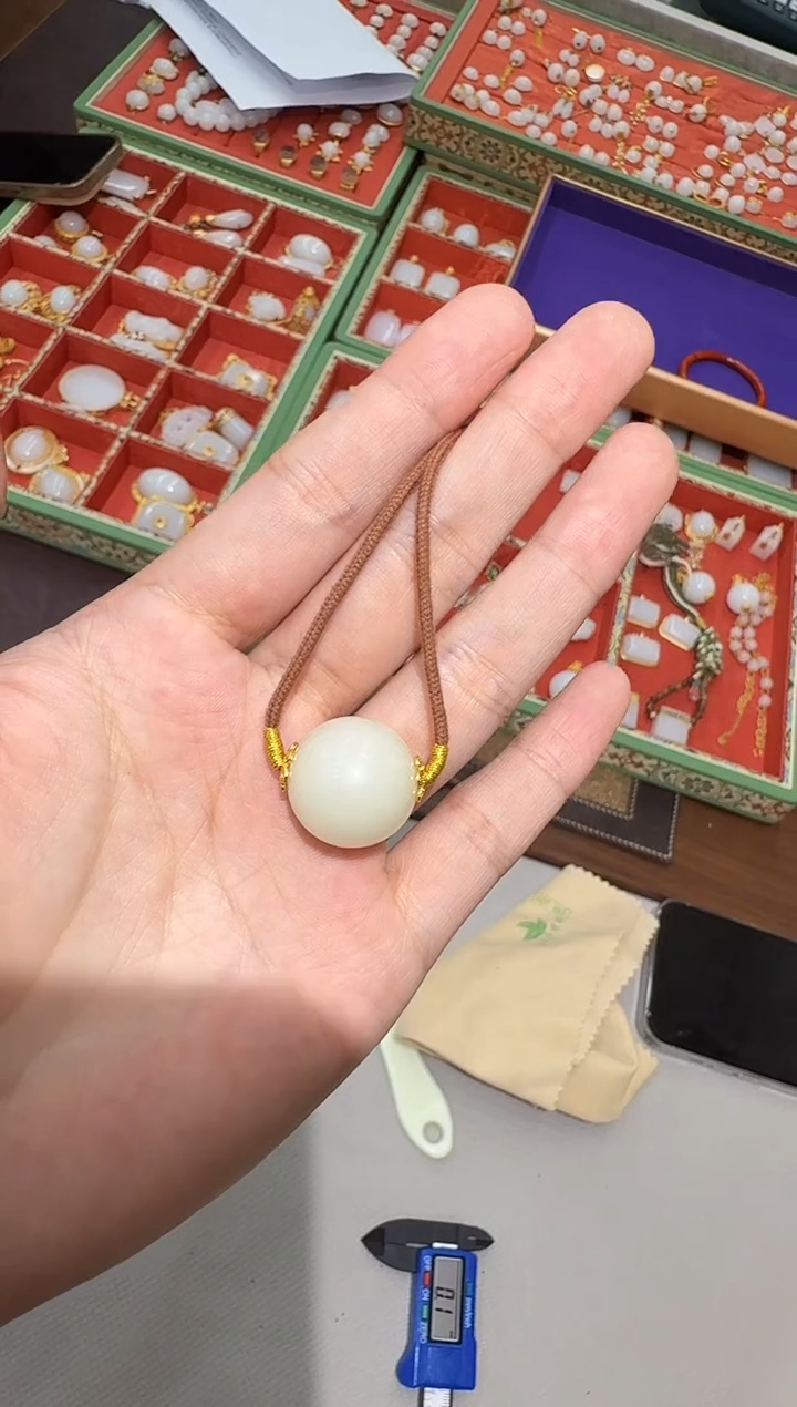 颈饰未镶嵌和田玉73-619-11.15多样性拍一发一