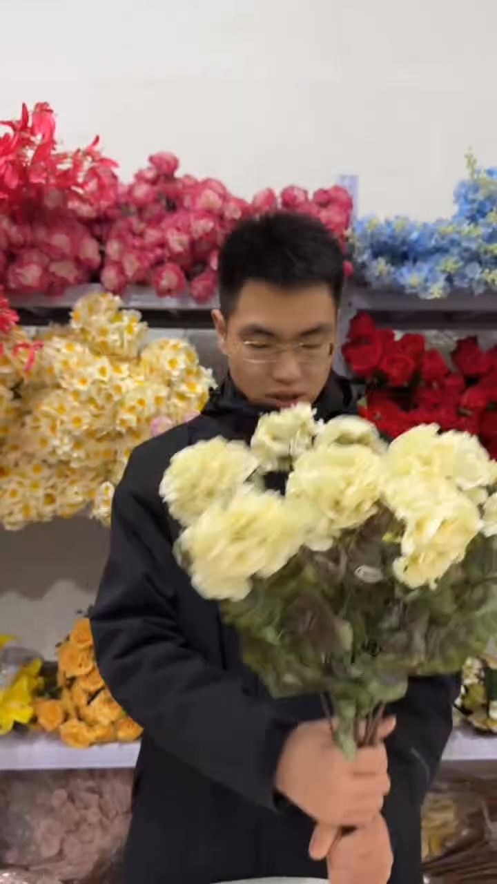 妍韵高端仿真花10