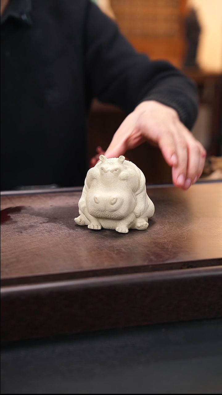紫砂茶宠紫砂河马