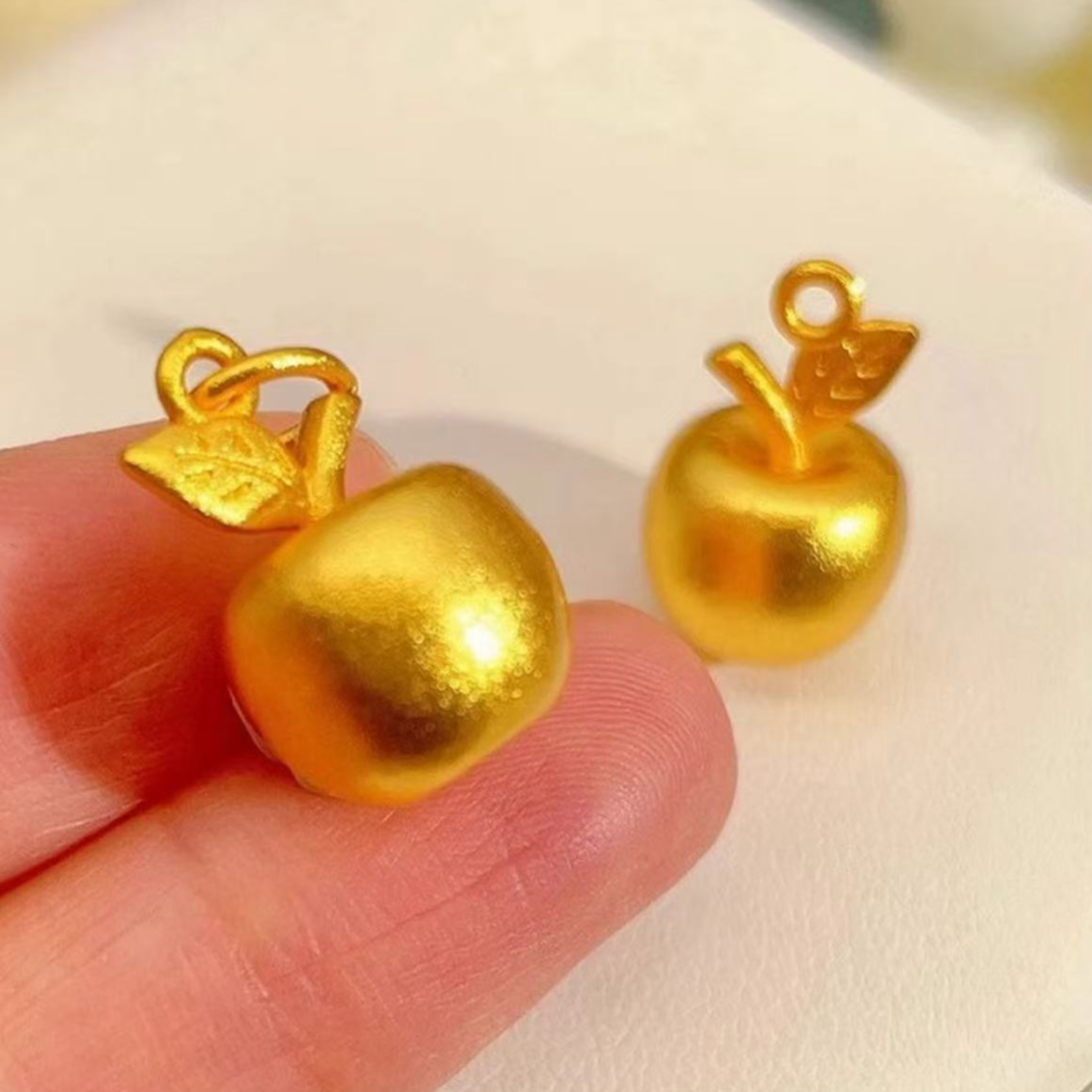 【矿姐严选】进口精工小苹果吊坠 A0045 多样性发货