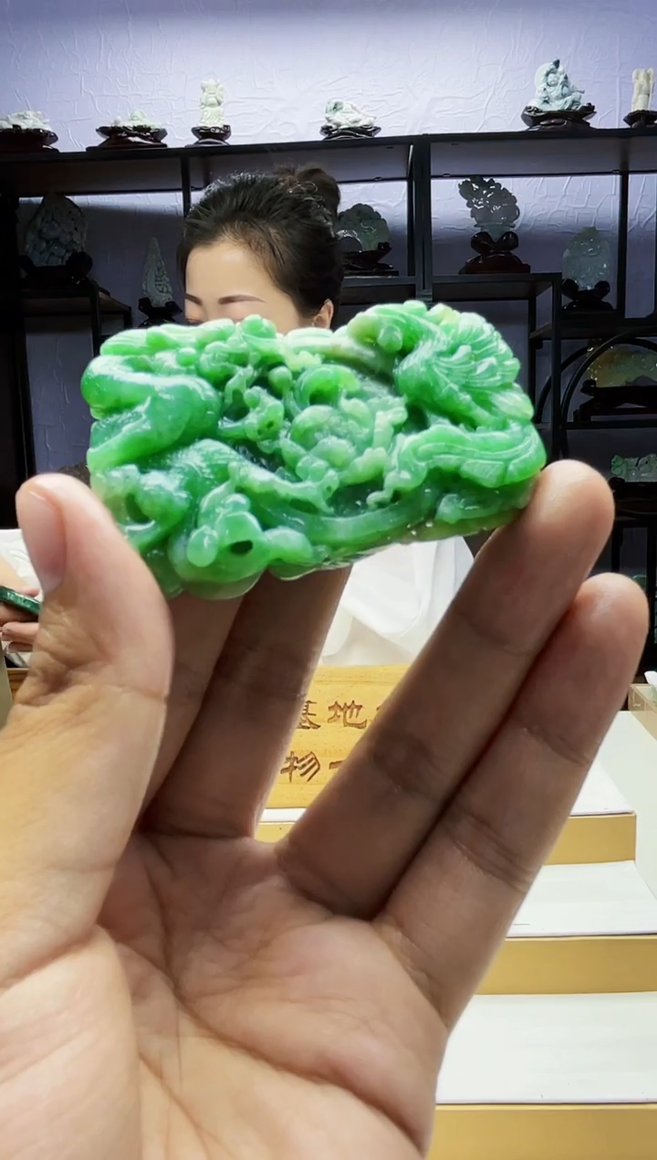 【闪购商品】定制翡翠未镶嵌毛货01140095