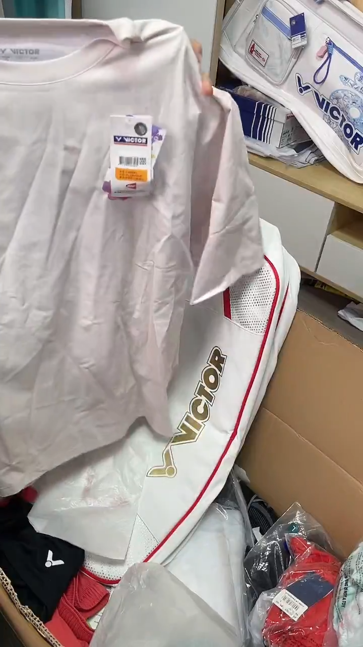 VICTOR威克多微瑕正品    12   爱心熊短袖XL
