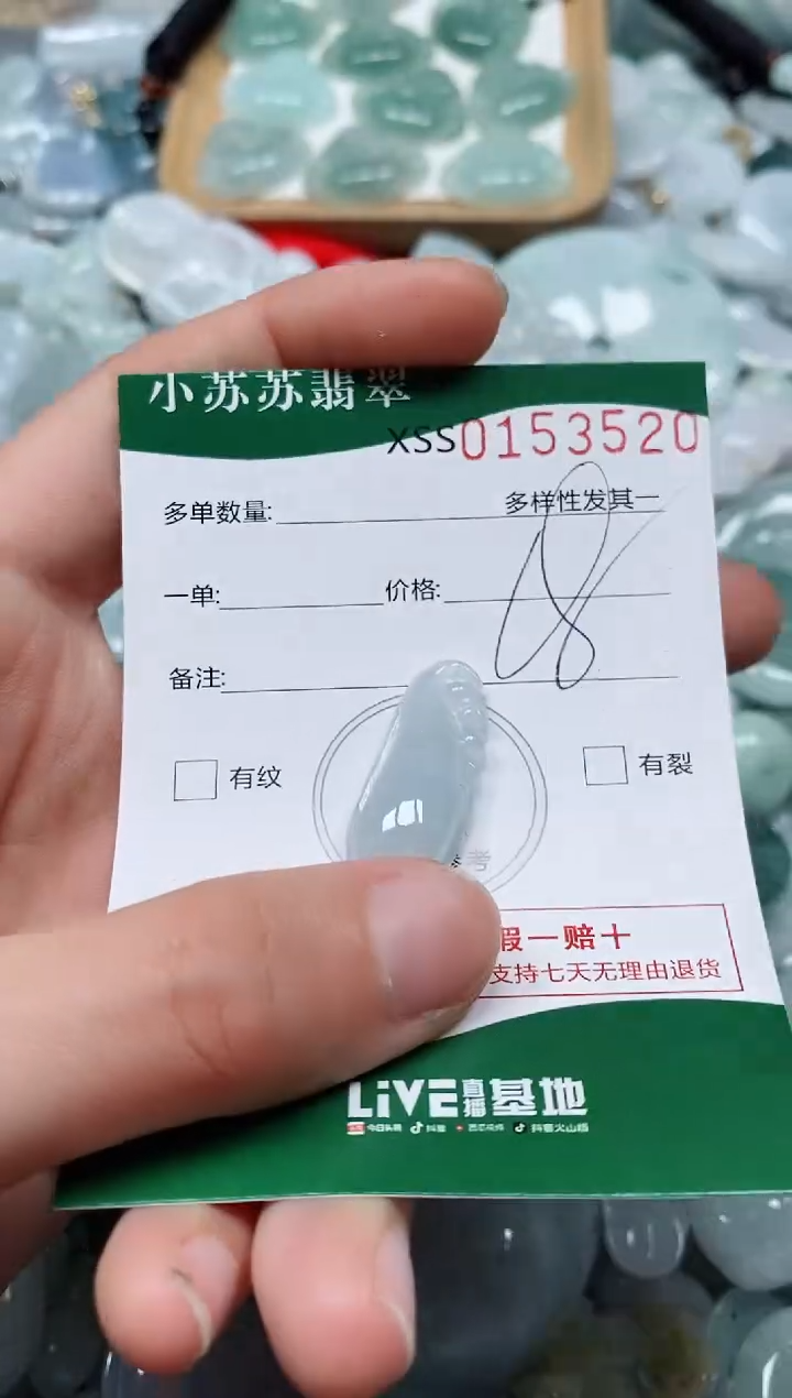 翡翠未镶嵌颈饰闪购商品0153520