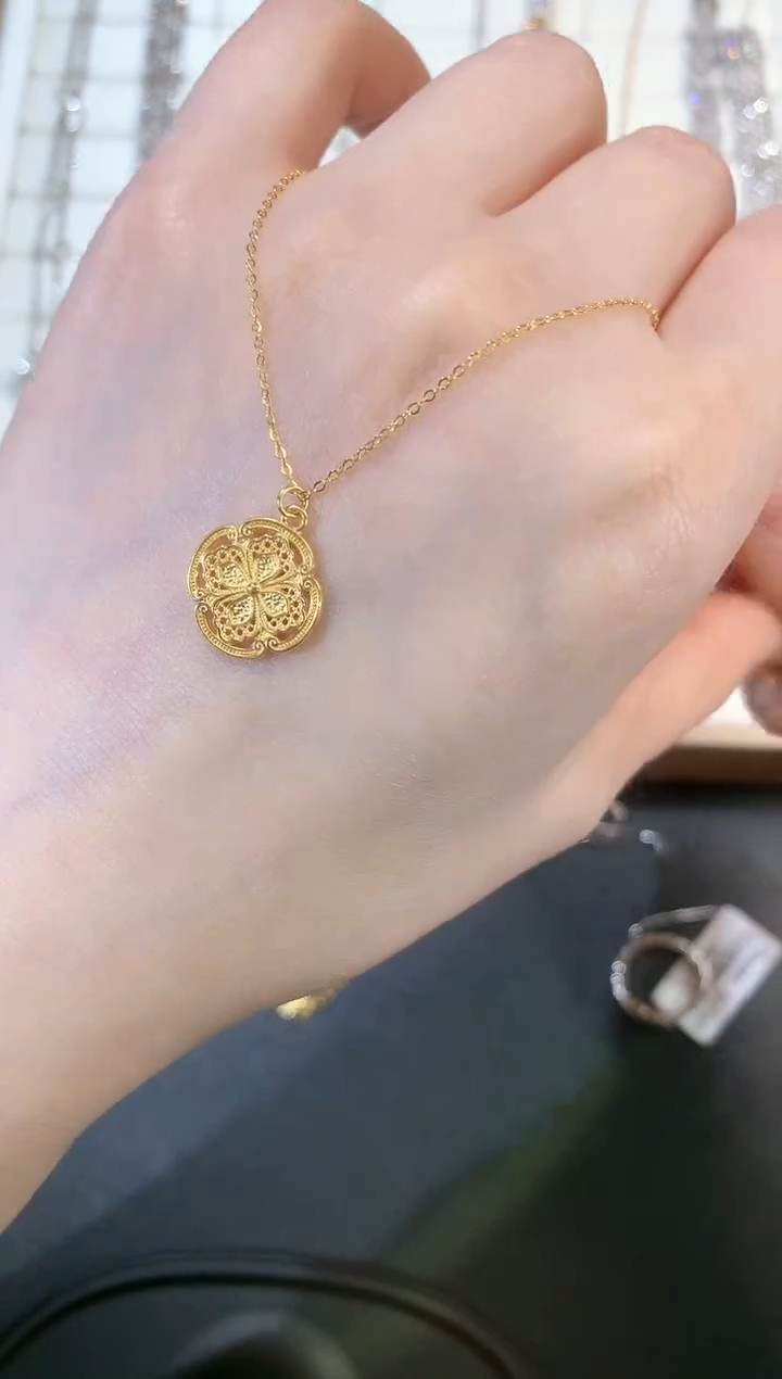 【闪购商品】定制足金套链S288|2580    