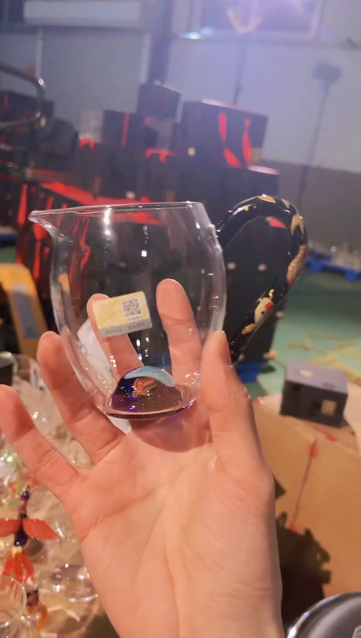 【闪购商品】蓝水母黑底大漆晶焱金标