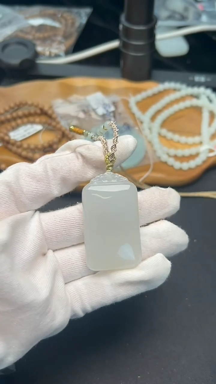 【闪购商品】和田玉吊坠(不含链)未镶嵌HBHT000333