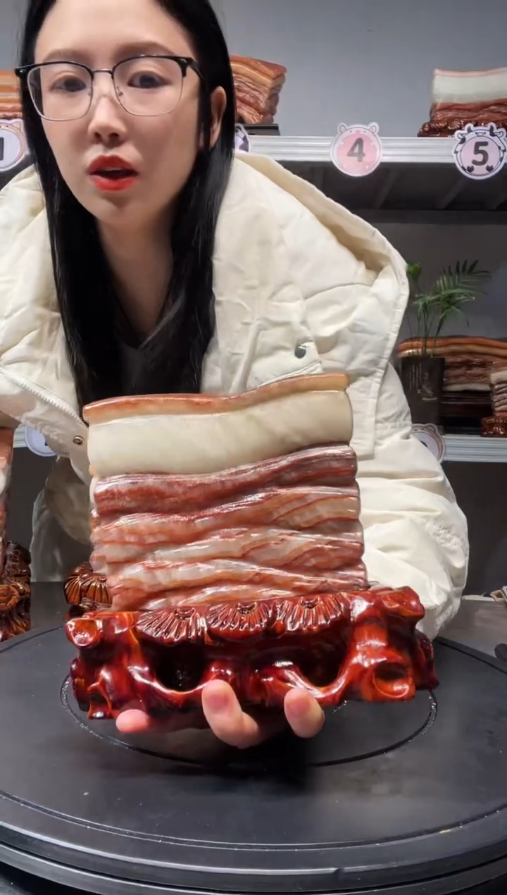 【闪购商品】天然石材柳州猪肉石