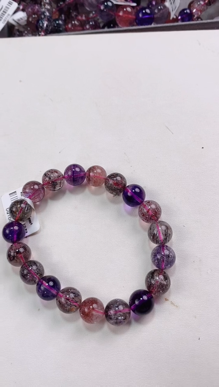 【闪购商品】水晶手串未镶嵌11.5mm多样性发其一