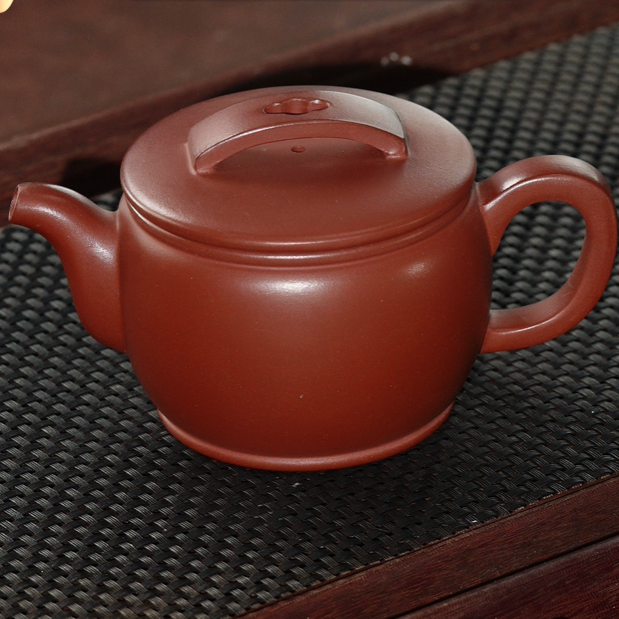 原矿手工大容量汉瓦紫砂壶