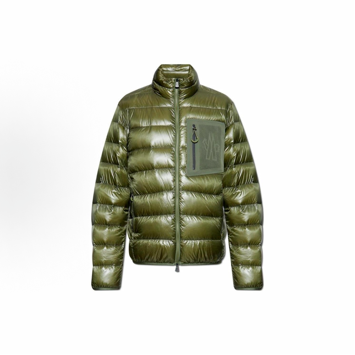 未使用 MONCLER 纯色拉链长袖立领羽绒服 XY-0104