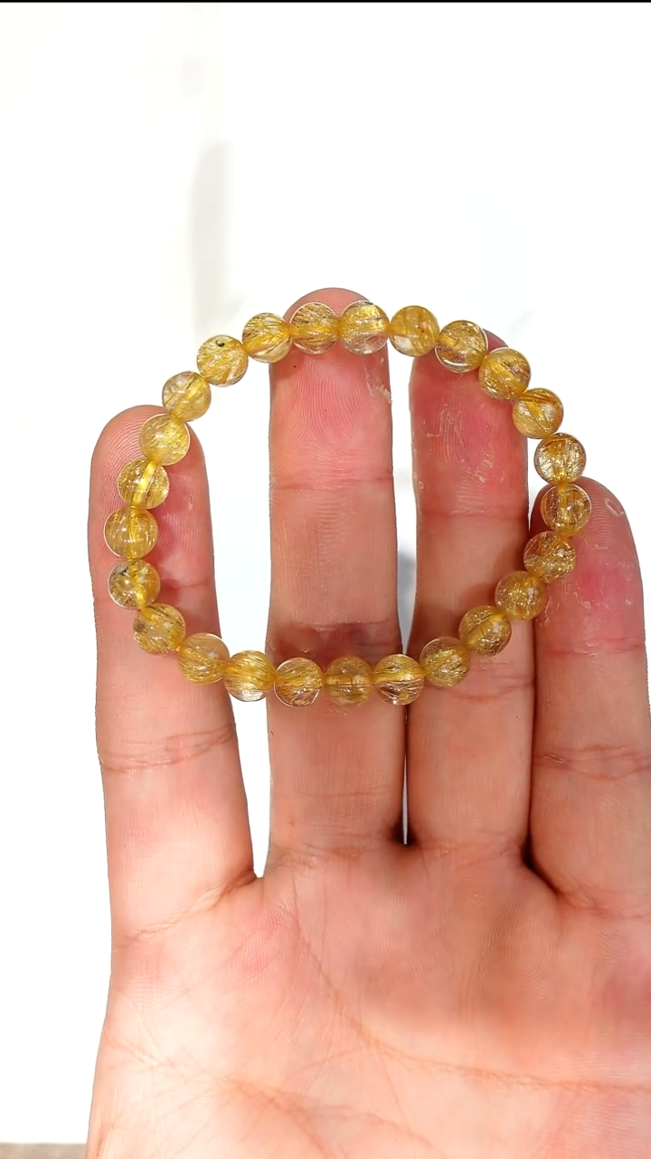 未镶嵌手链发晶发晶手链