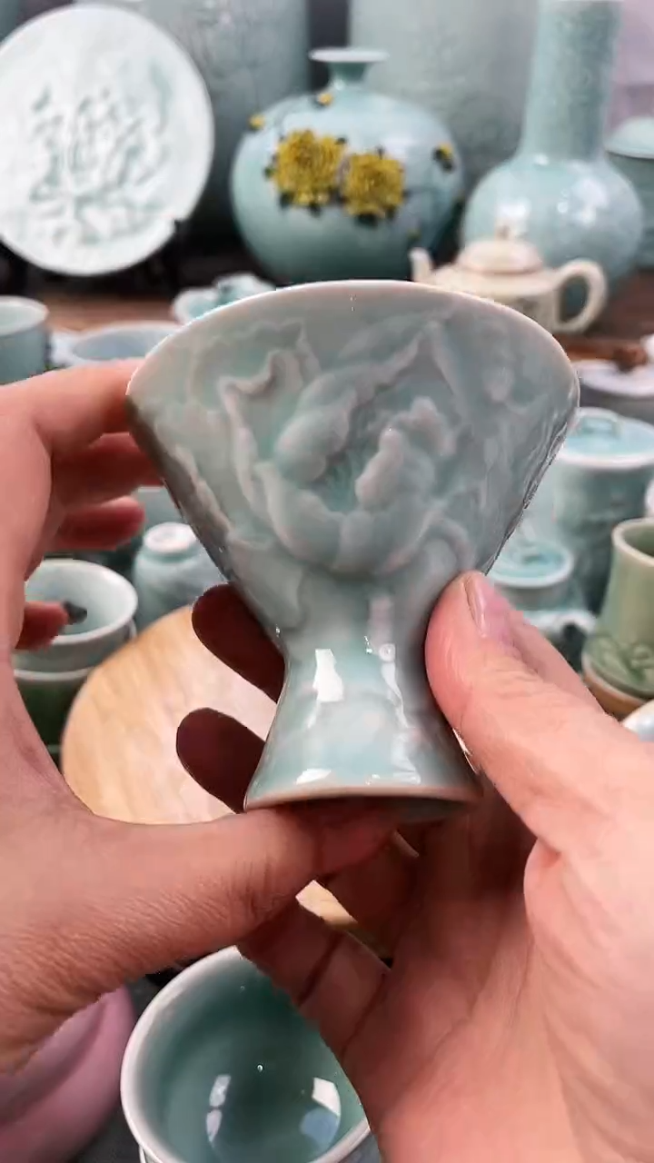 【闪购商品】特价 微瑕 慧仙青瓷