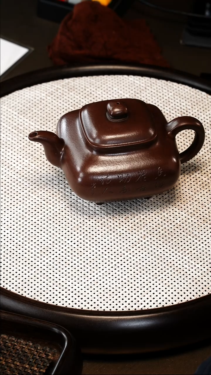 紫砂茶壶【CBS】老紫泥  传炉   450cc