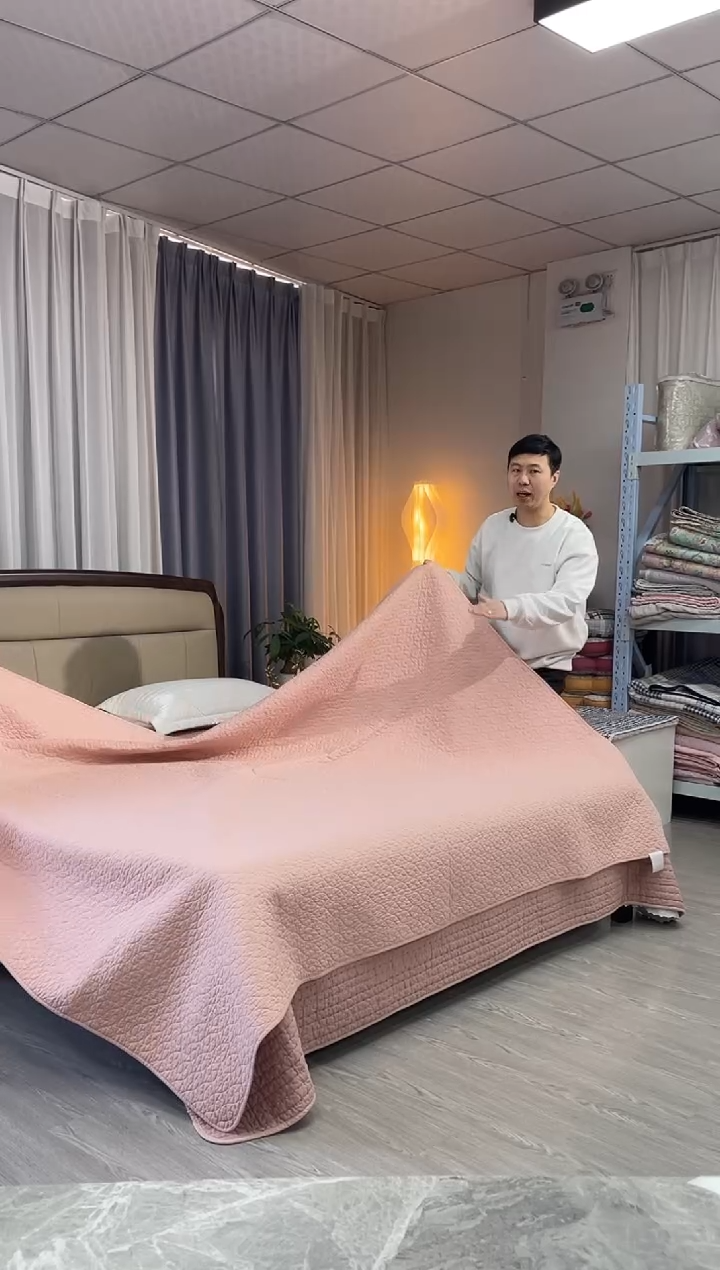 棉200cm*230cm 豆沙粉