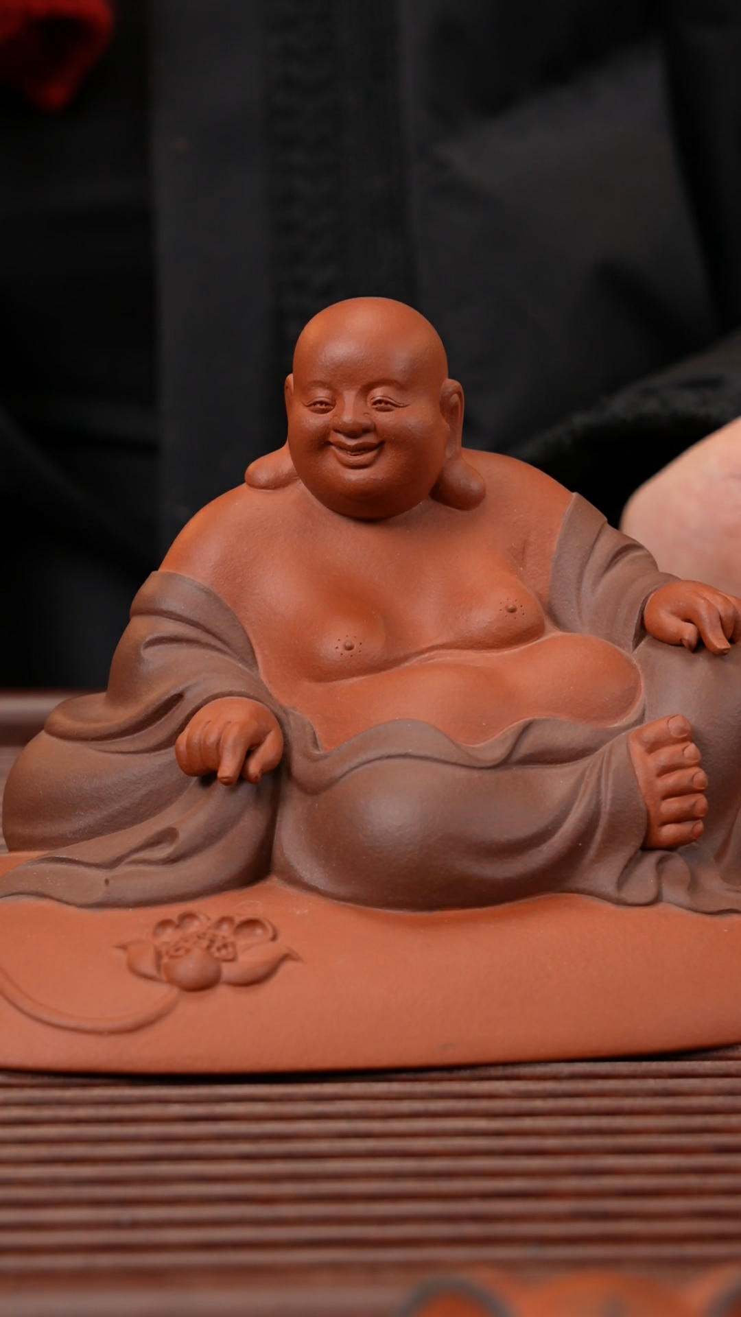 【闪购商品】紫砂茶宠莲生福地