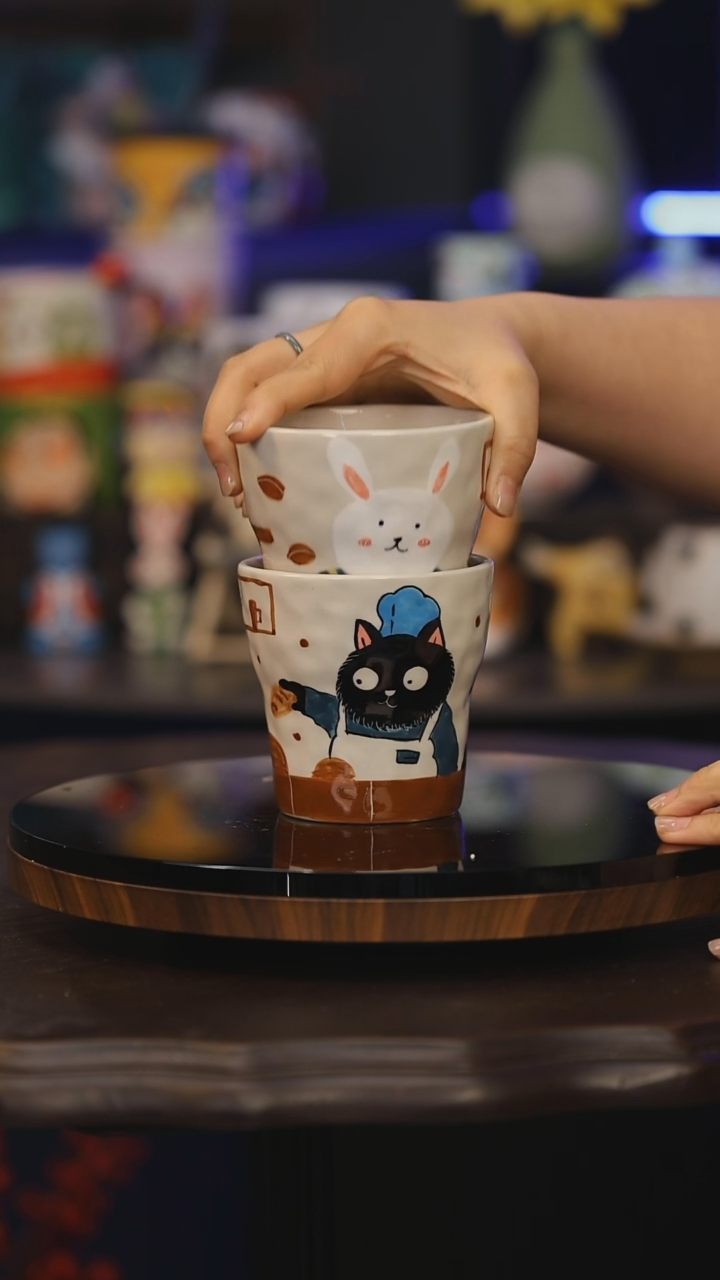 【闪购商品】摆件景德镇釉下彩绘设计师款式陶瓷