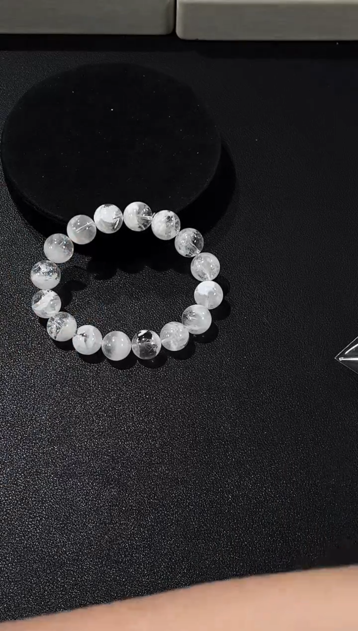 未镶嵌手串水晶72p多样性发其一【1条】默认微瑕13mm