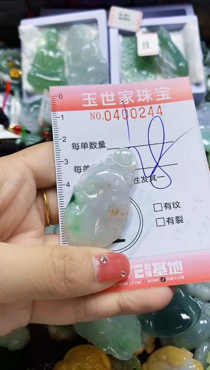 颈饰未镶嵌翡翠闪购0400244