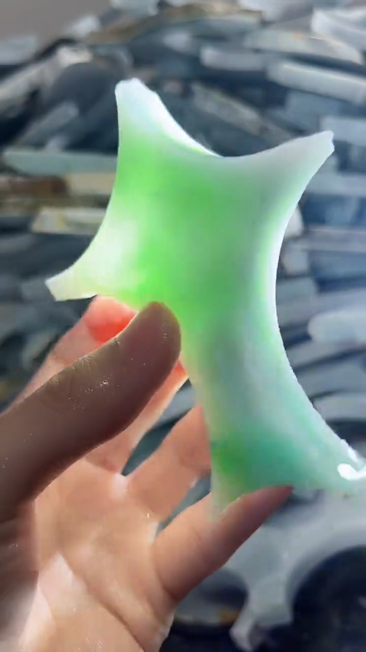 裸石翡翠翡翠缅甸A货1307