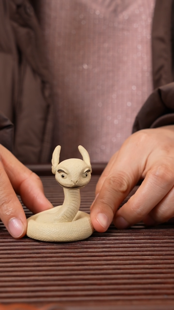 【闪购商品】紫砂茶宠紫砂灵蛇