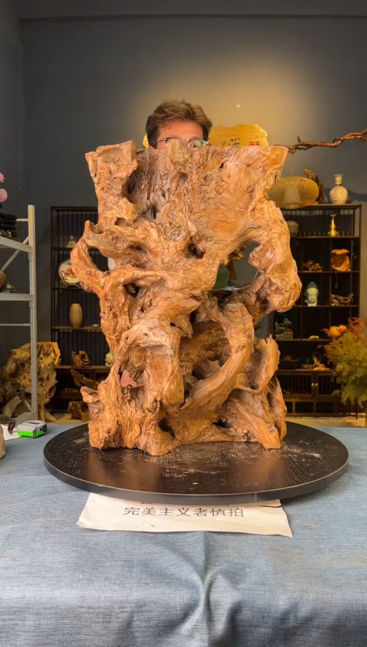 【闪购商品】木卢师傅根艺作品(不包含人物摆件）