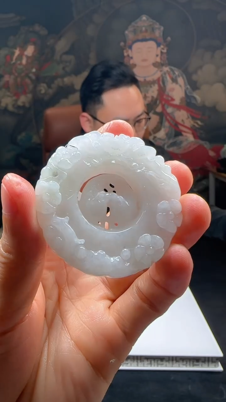 【闪购商品】定制翡翠未镶嵌L-@@QJXC11542