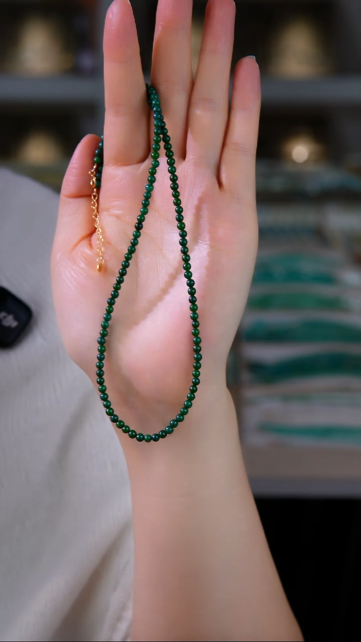 银S925镀金镶嵌绿松石颈饰多样性发货