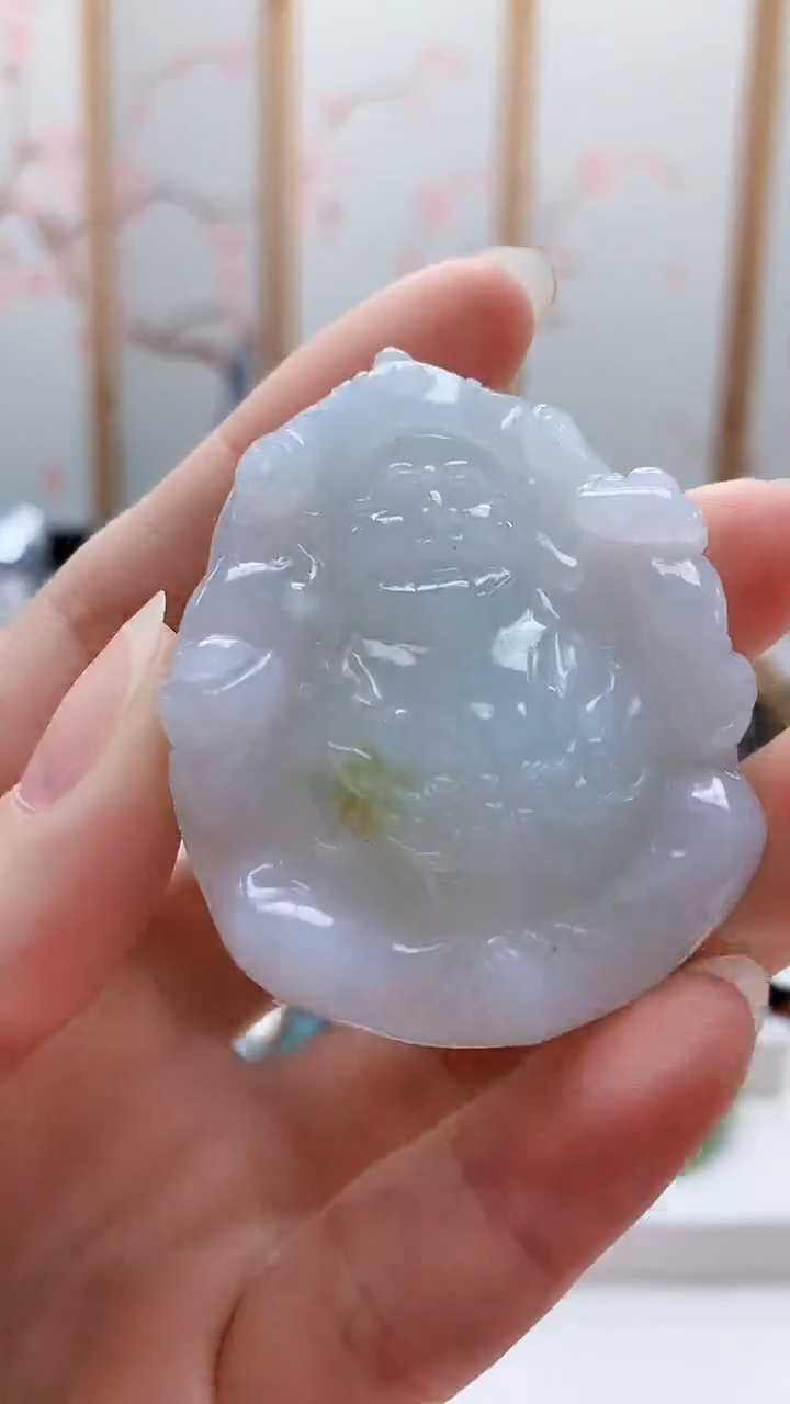 未镶嵌定制翡翠5060ry-毛货挂件74