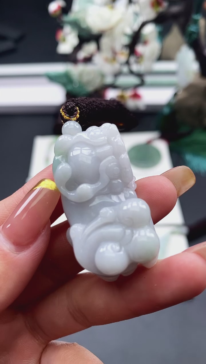 【闪购商品】翡翠颈饰未镶嵌天然缅甸A货翡翠