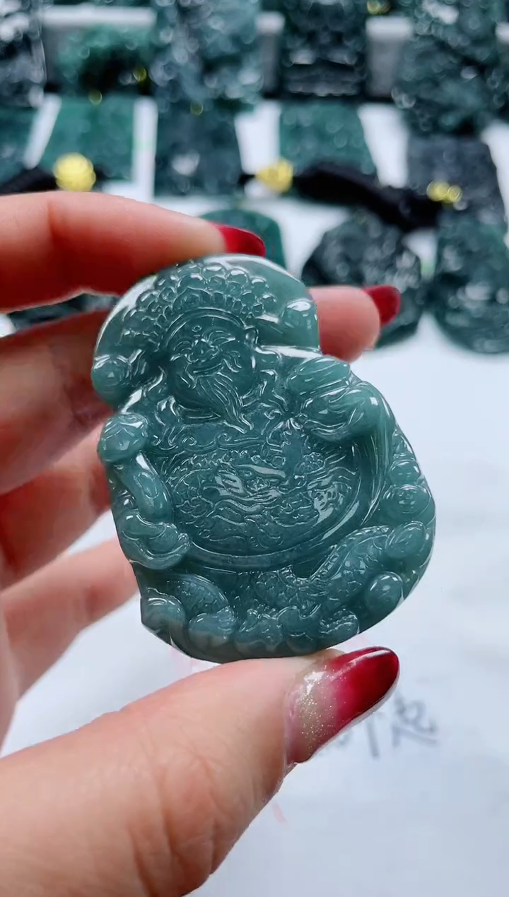 【闪购商品】翡翠颈饰未镶嵌多样性发货一件发货-财神