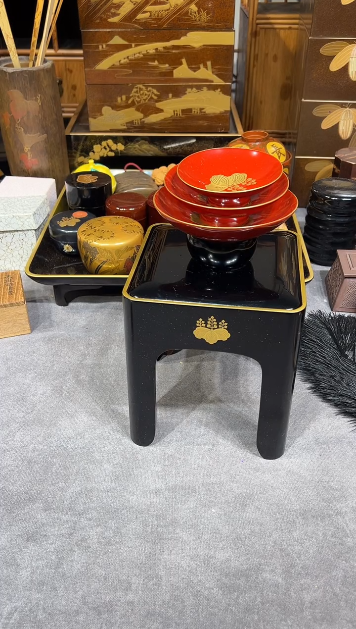 金莳绘 天目盏杯台