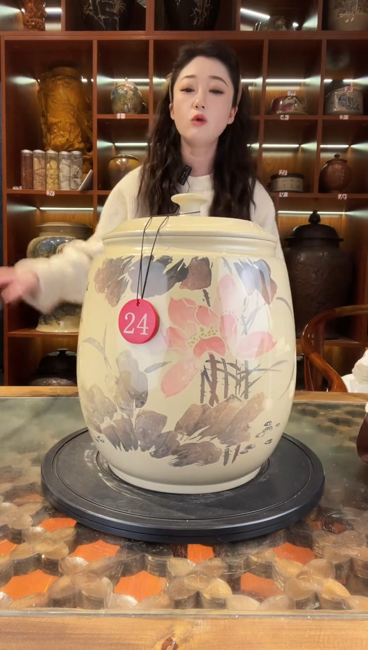 【闪购商品】缸云南建水紫陶白泥缸@24