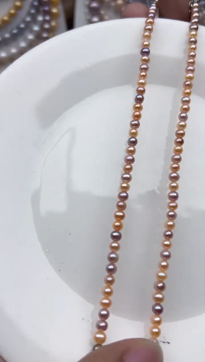 淡水珍珠未镶嵌颈饰1