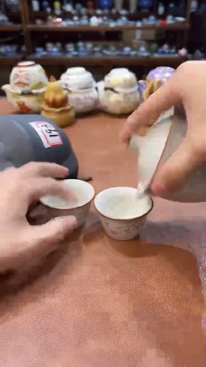 真的很便宜会开片的旅行茶具