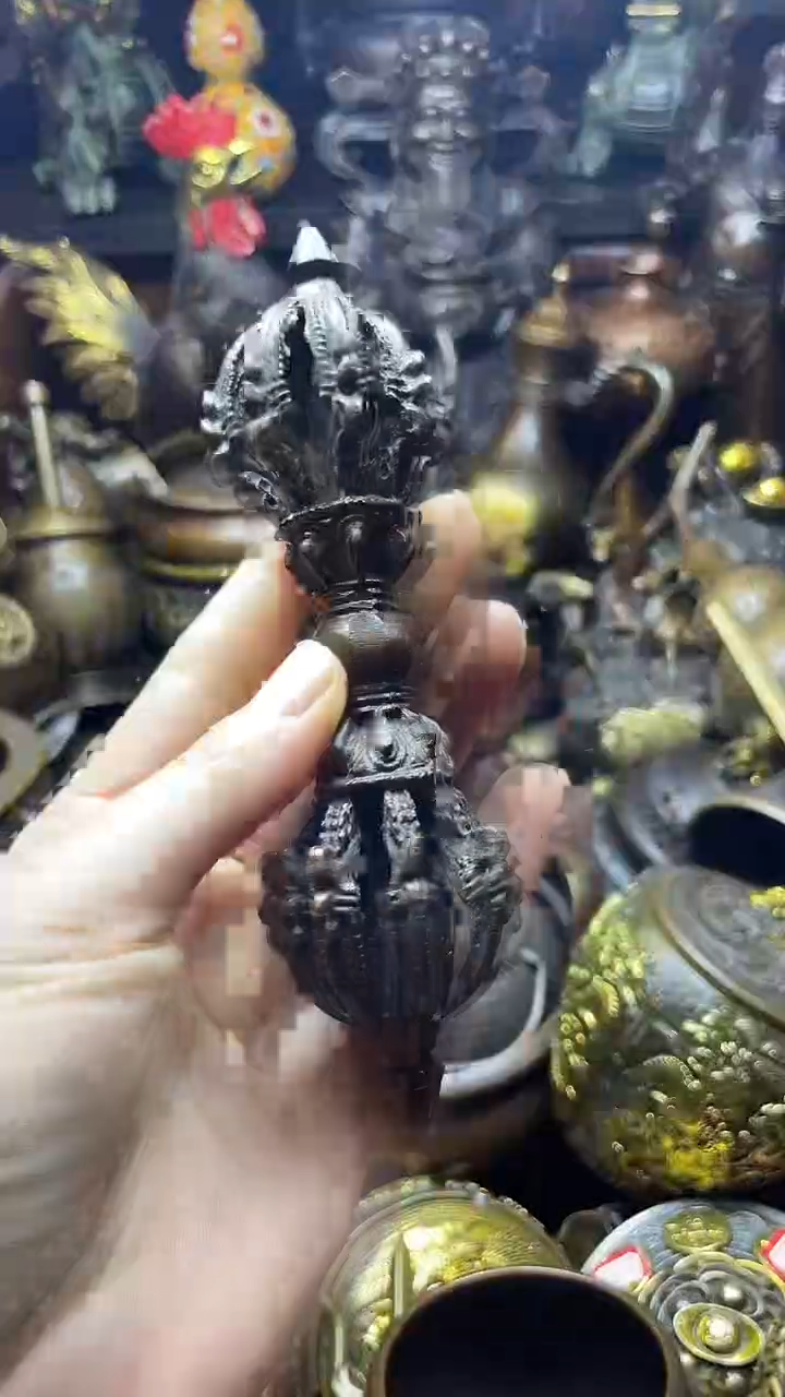 闪购链接，点击下单，有运费险，铜摆件