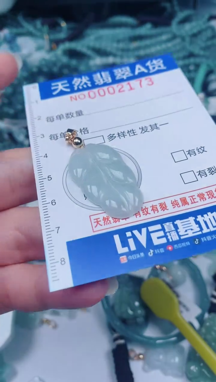 颈饰未镶嵌翡翠00002173多样性 发其中一个