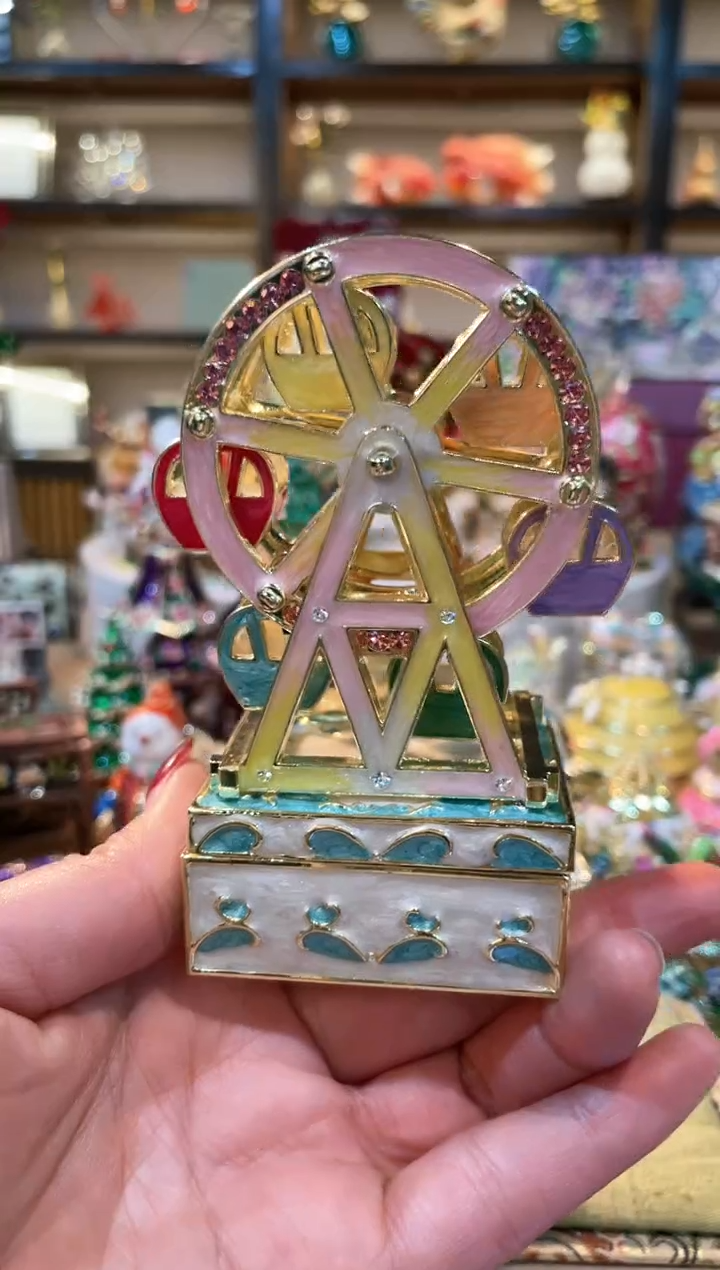 【闪购商品】精致珐琅彩首饰盒