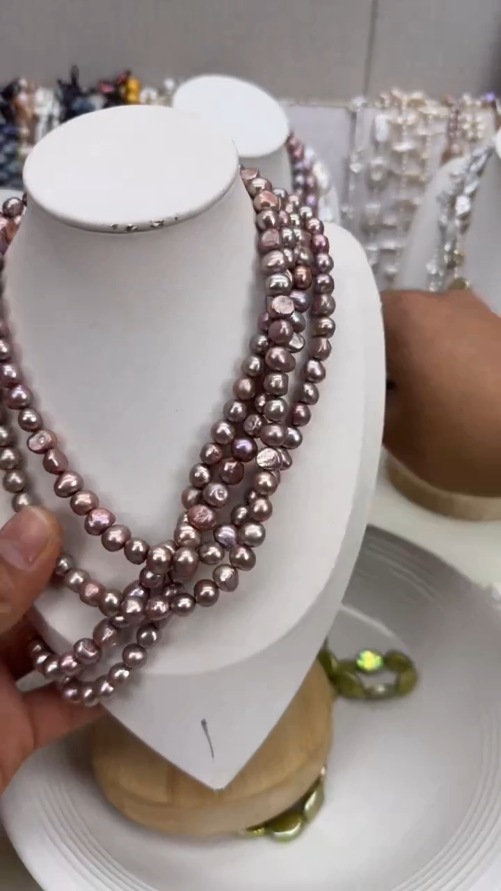 颈饰未镶嵌淡水珍珠1