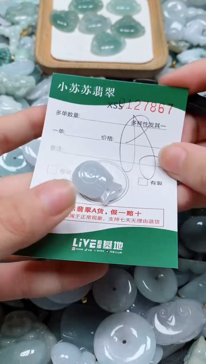 翡翠未镶嵌颈饰闪购商品0127867