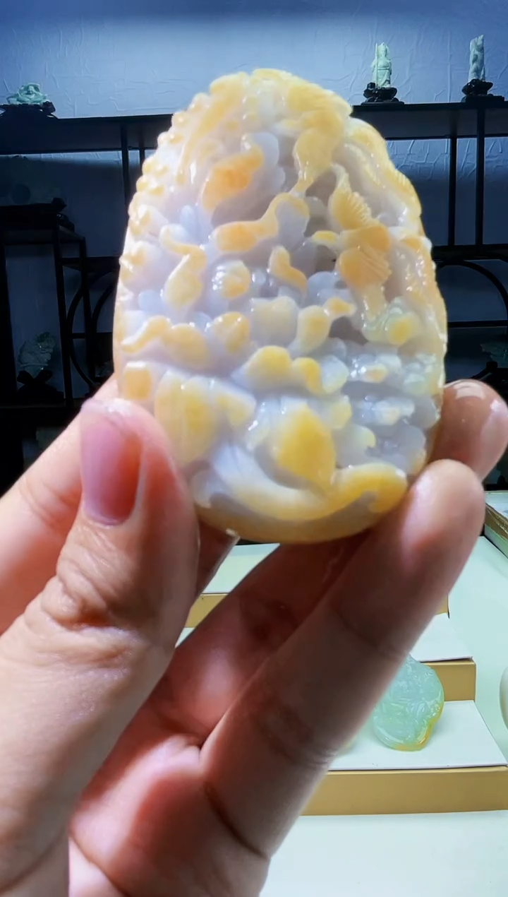 【闪购商品】定制翡翠未镶嵌毛货02200090