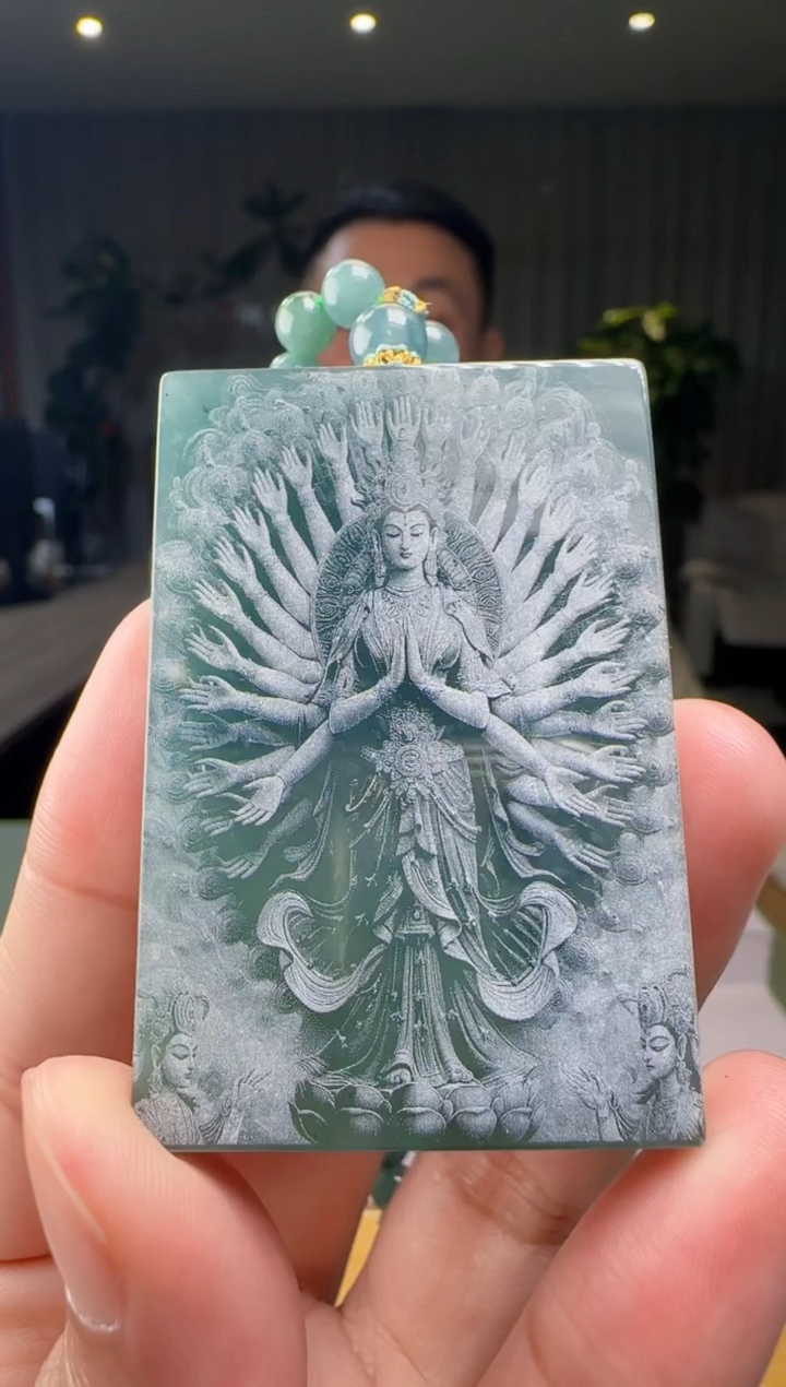 翡翠未镶嵌吊坠(赠链)多样性发其一XM@@60B7J16740J