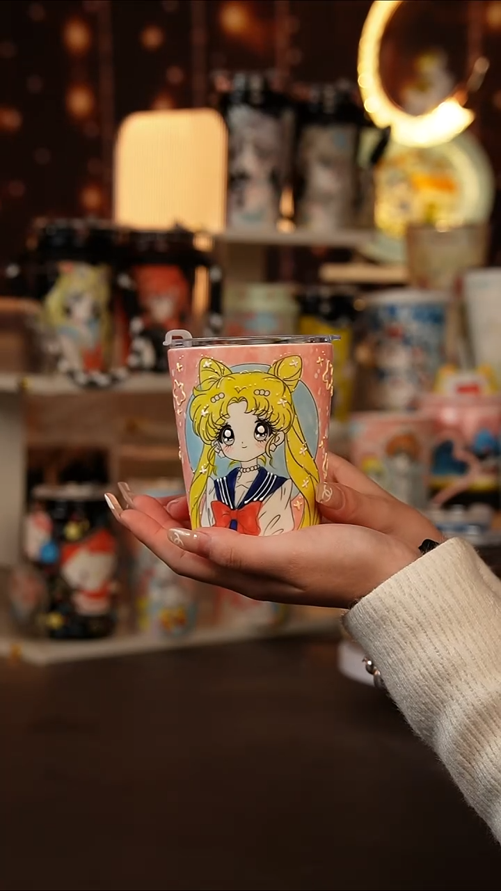 （玉泥）景德镇手工手绘文创陶瓷杯