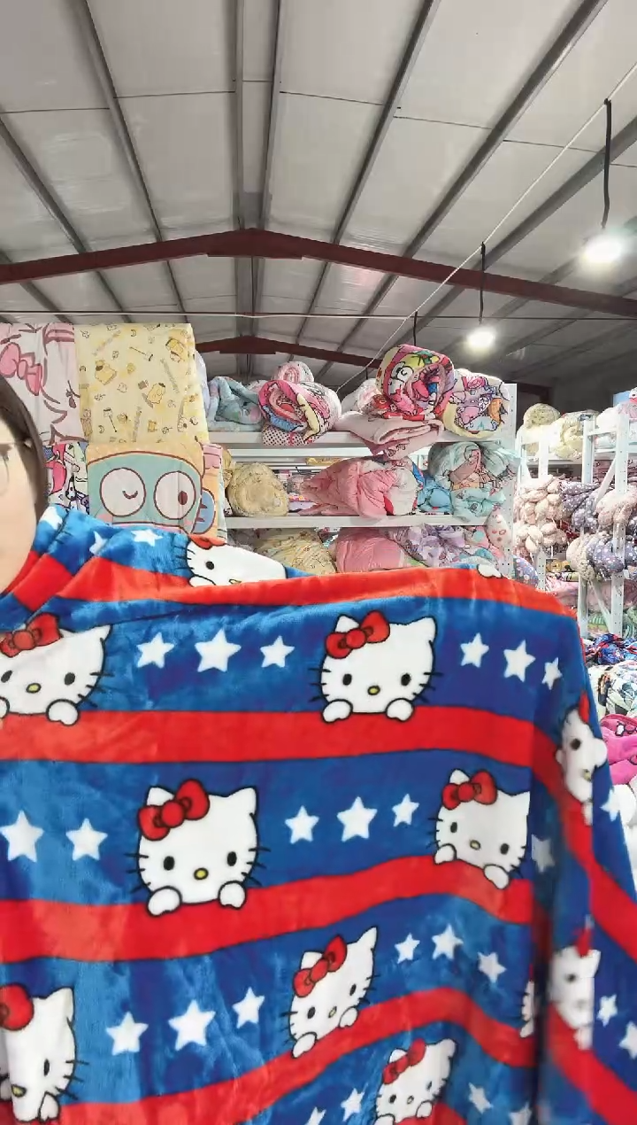 满35包邮  瑕疵 150*180左右  绒毯子  