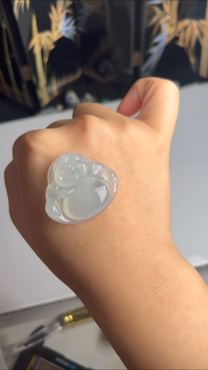 翡翠未镶嵌颈饰JJD0330099