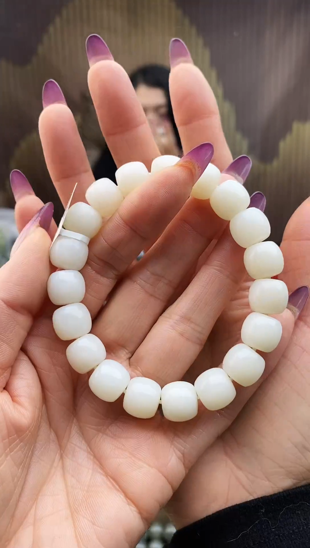 未镶嵌手串和田玉直切米达12